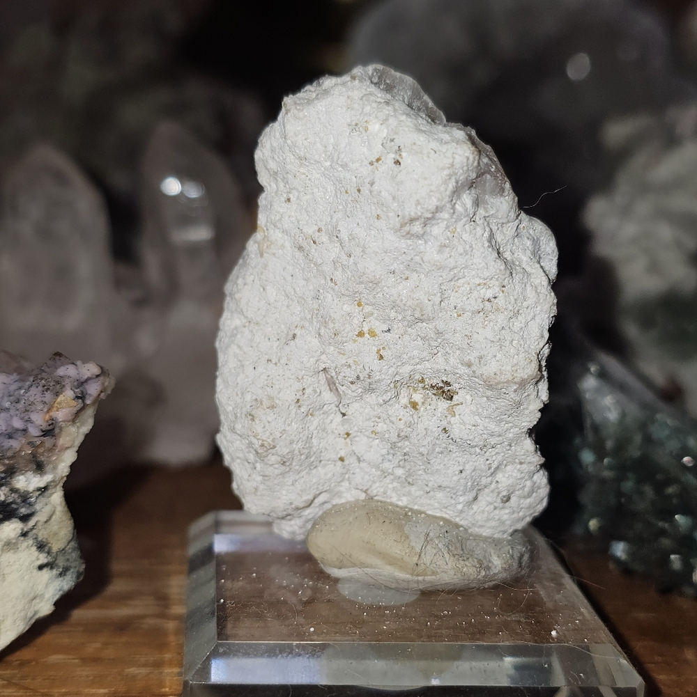 Bulfonteinite On Plumboerite Shijianshan mine Inner Mongolia China - Picture 3 of 4